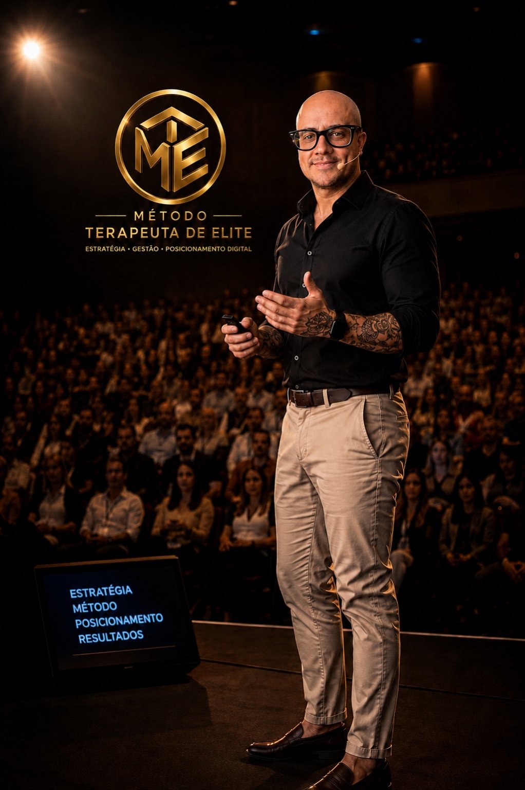 Bruno Castro palestrando no Método Terapeuta de Elite